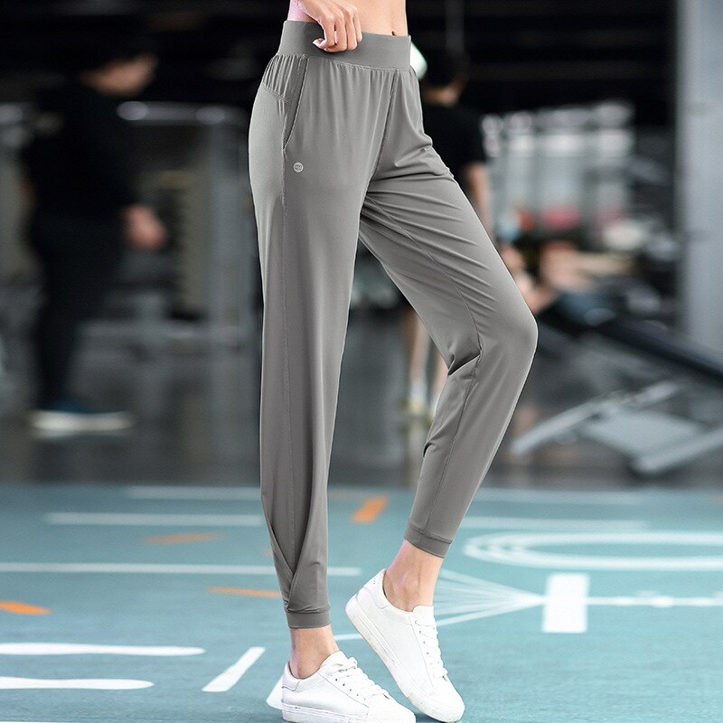 Women Wide Yoga Pants Loose Straight Trousers Pants Outdoor Sport Fitness Running Pants Loose Hip Hop Sreet Dance Trousers-0