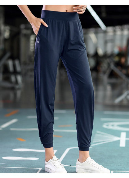 Women Wide Yoga Pants Loose Straight Trousers Pants Outdoor Sport Fitness Running Pants Loose Hip Hop Sreet Dance Trousers-3