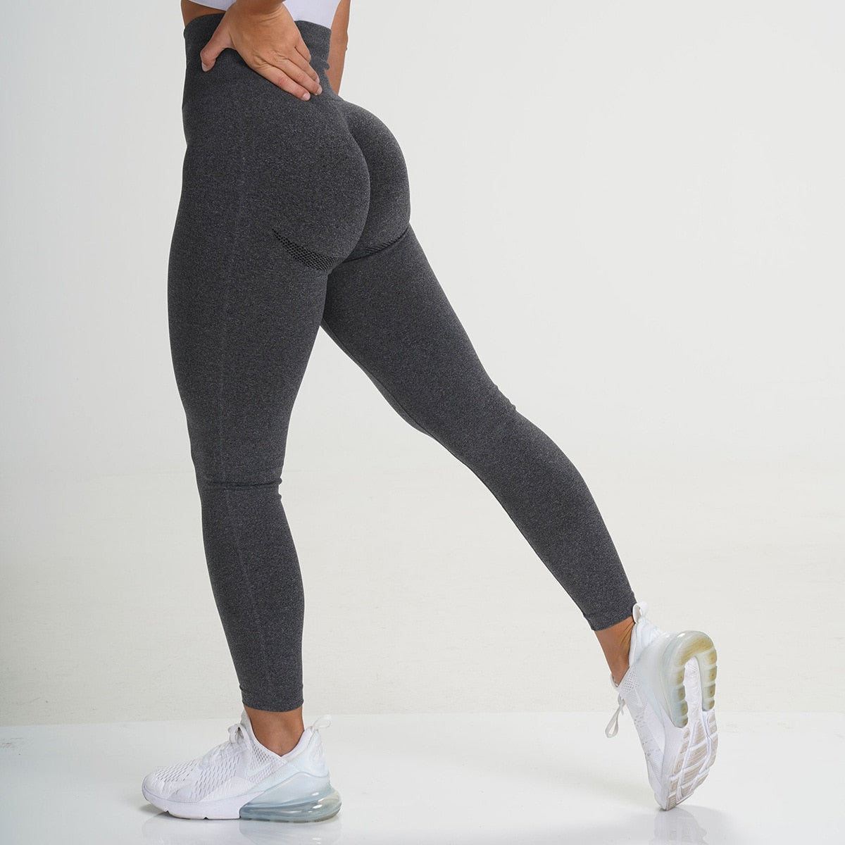 Seamless high waist leggings sportswear gym woman yoga Pants fitness women fitness running pants Sports Running Tights 2020-5