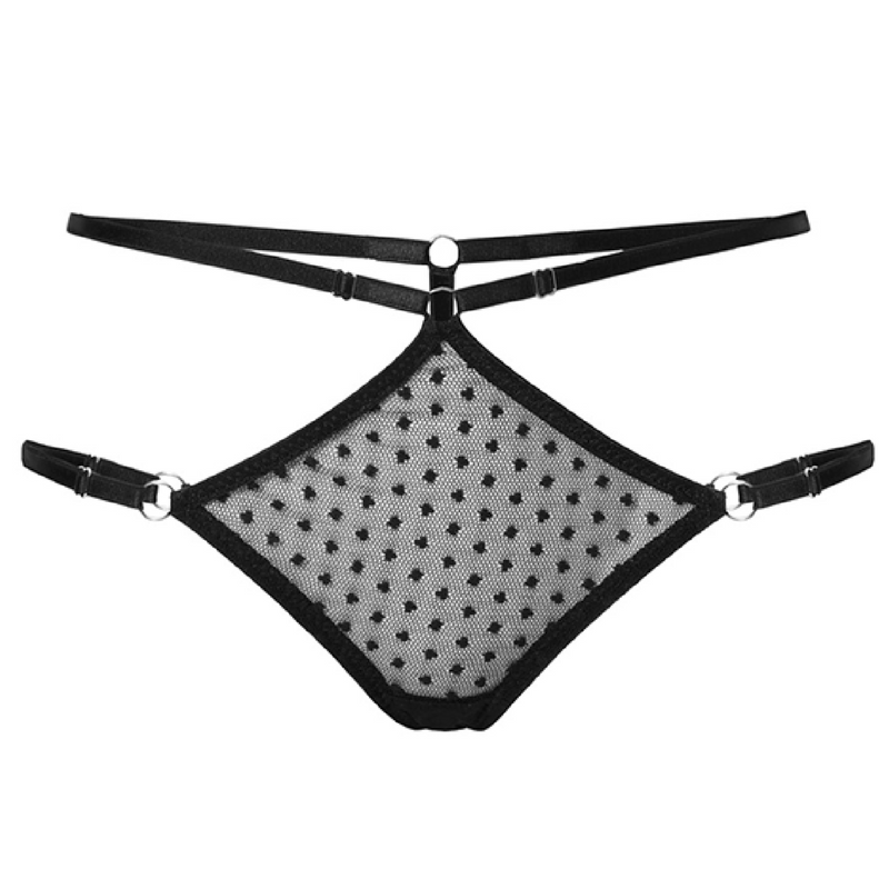 Caprice Revolution Sheer Strappy String Panty-4