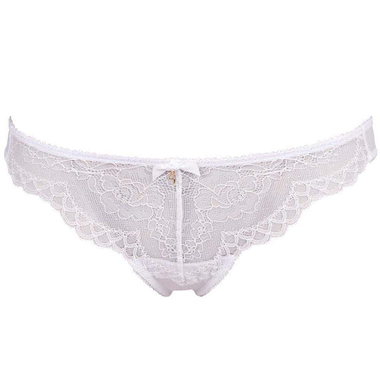 Sheer Thong Panty Gossard Superboost Lace White