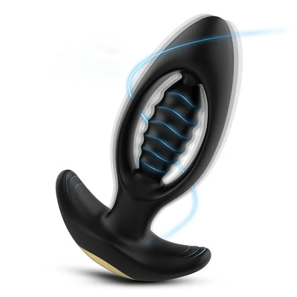 Silicone Analplug Vibrator-6