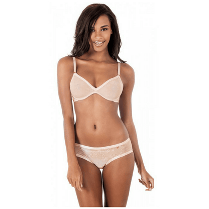 Skarlett Blue Trellis Soft Lace Boyshort Panty-2