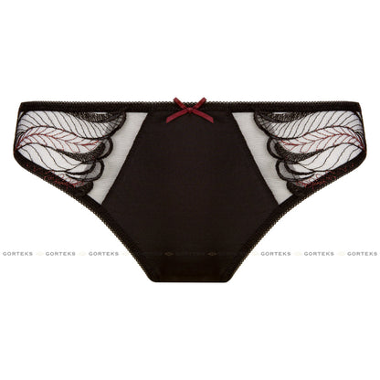 Semi Sheer Lace Thong Panty Gorteks Salve-4